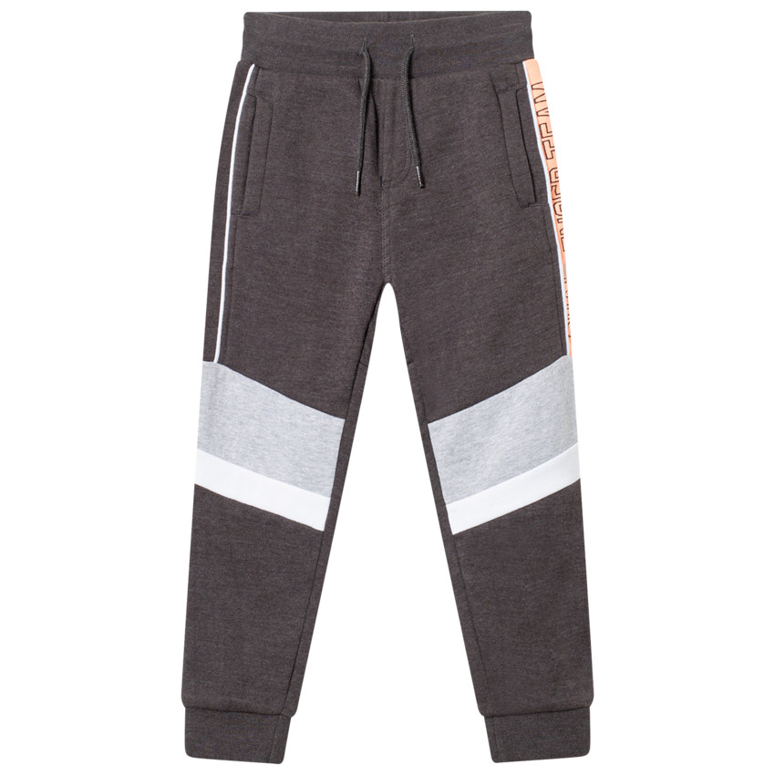 Pantalon de jogging en molleton à bandes 