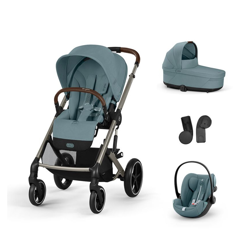 Σύστημα μεταφοράς 3σε1 Balios S Lux TPE Stormy Blue - Cloud G i-size Plus 