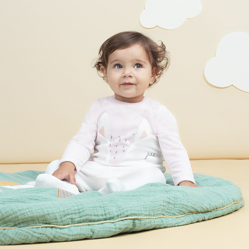 Φορμάκι βελουτέ με σχέδιο κουνελάκι  