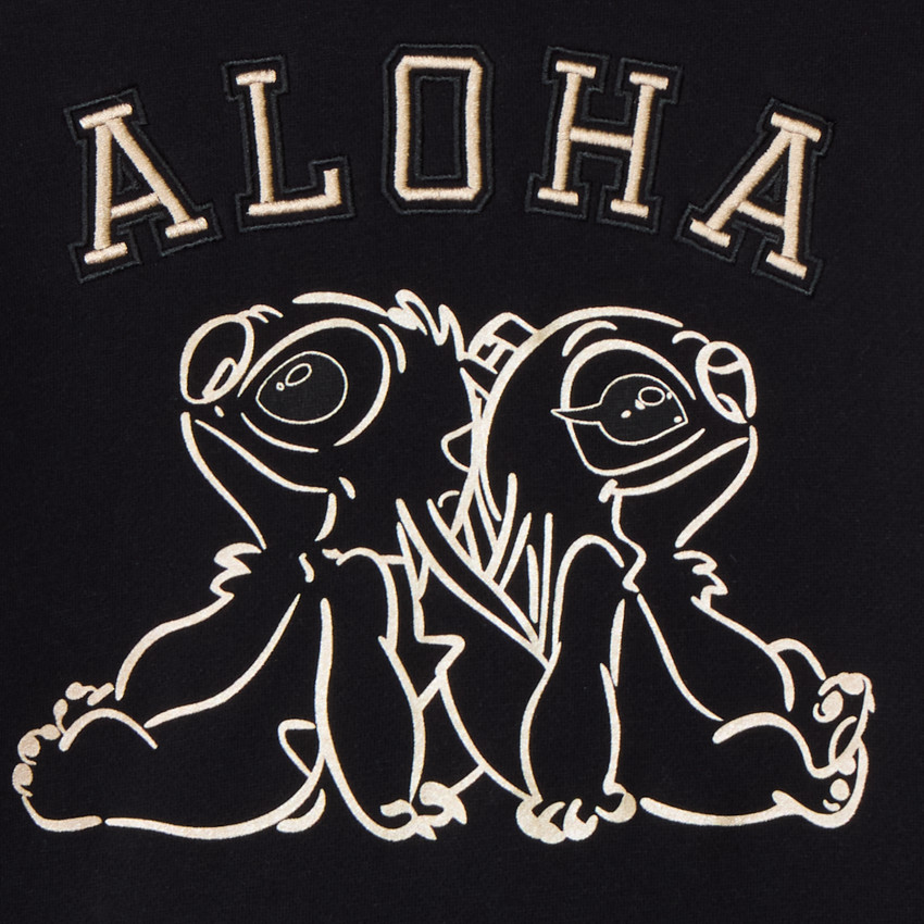 Sweat molleton Stitch & Angel Disney pour fille 