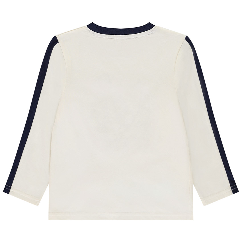 T-shirt μακρυμάνικο με φαντεζί σχέδιο skate για αγόρι 