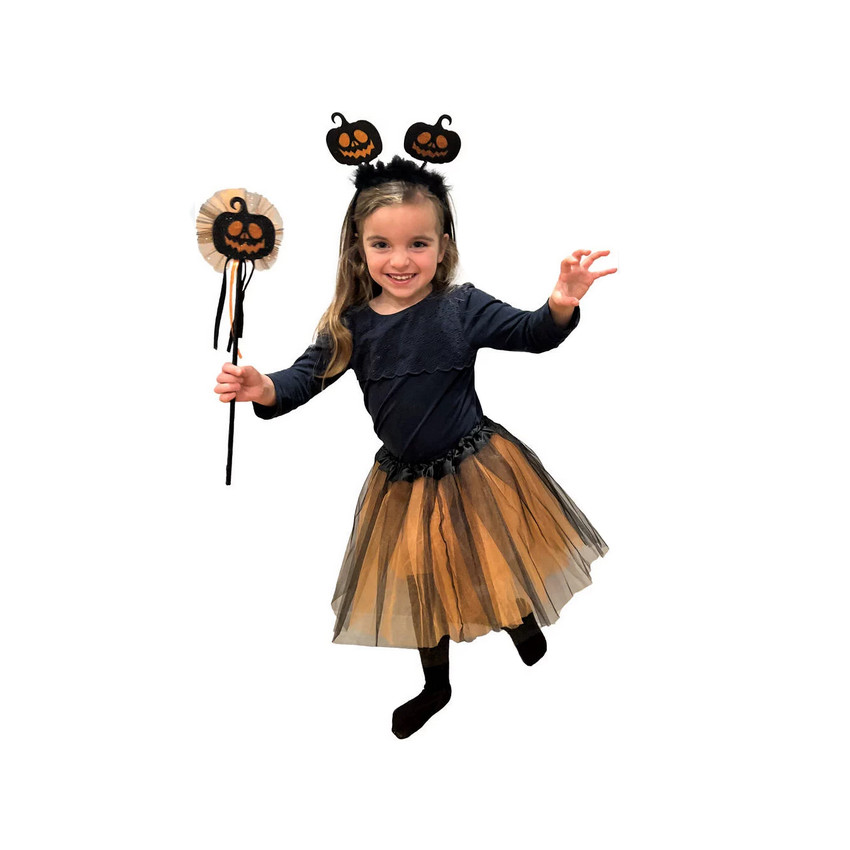 Αποκριάτικη στολή 2 τμχ. αράχνη ή κολοκύθα για ηλικίες 4-7 ετών 