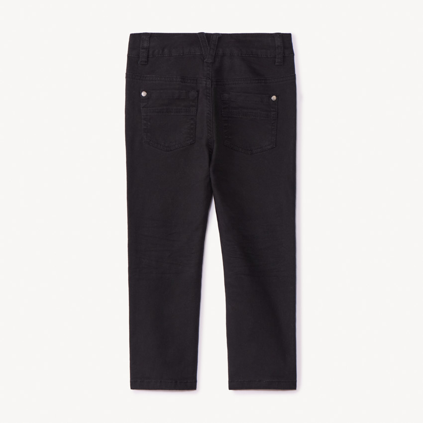 Slim παντελόνι από twill με εφέ crinkle αγόρι 