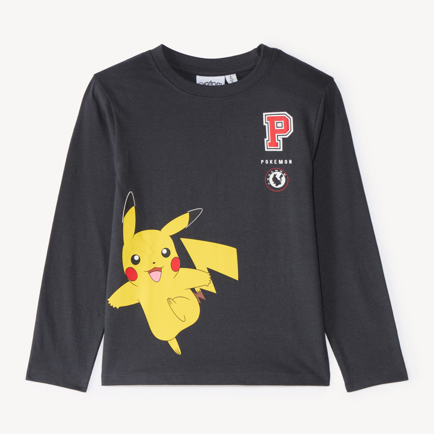 T-shirt μακρυμάνικος αγορίστικος Pikachu Pokémon 