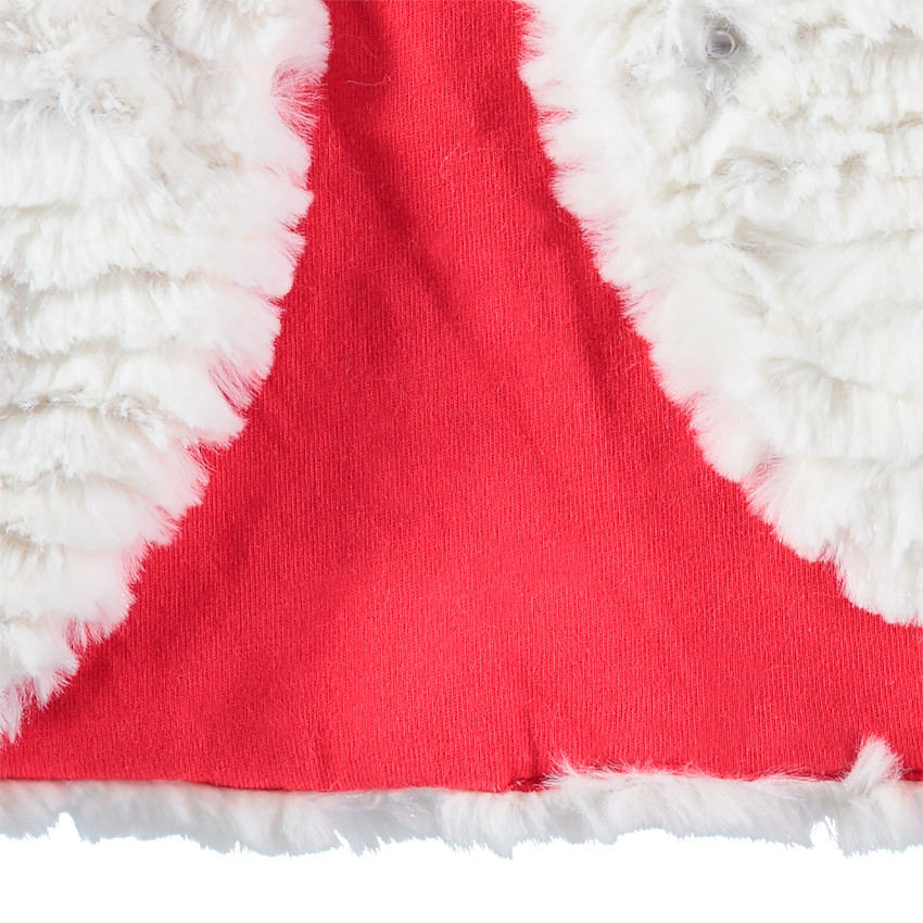 Αμάνικη ζακέτα από sherpa με κέντημα Μίνι στην πλάτη 