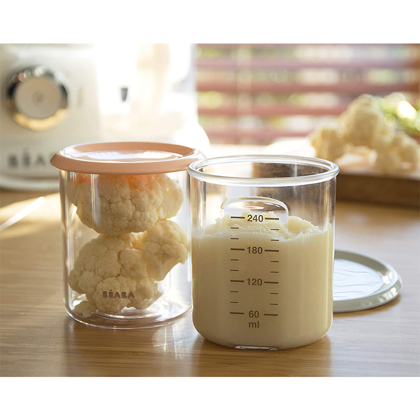 Σετ 3 κουτιών δοσομέτρησης - Ροζ/Μπλε/Γκρι 