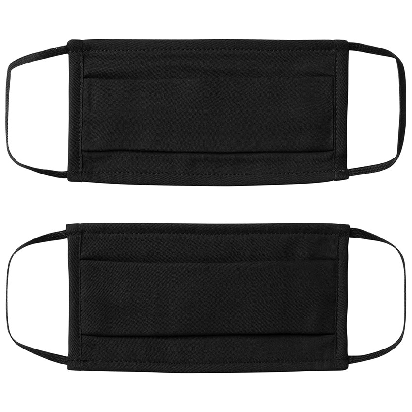 Σετ από 2 ενιαία μάσκες για παιδιά AFNOR - Μαύρο  Additional Σετ από 2 ενιαία μάσκες για παιδιά AFNOR - Μαύρο