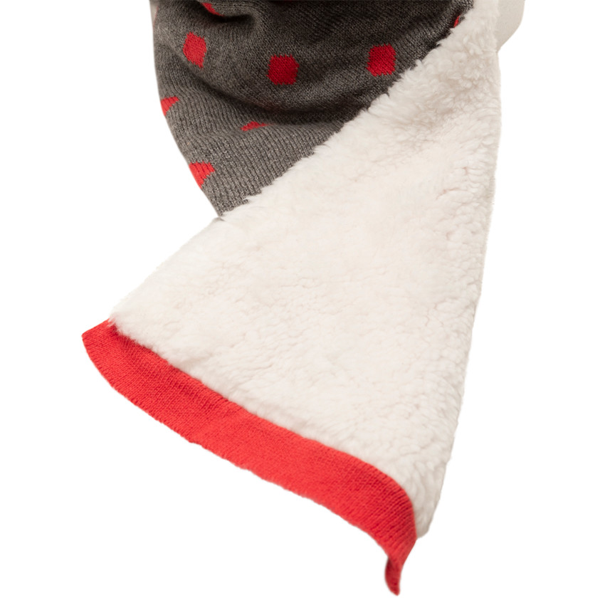 Bonnet écharpe doublé sherpa Minnie Disney 