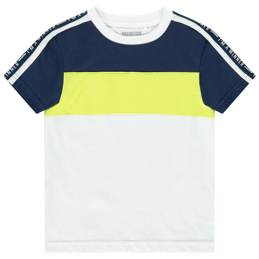 T-shirt Color block κοντομάνικο για αγόρι Main T-shirt Color block κοντομάνικο για αγόρι