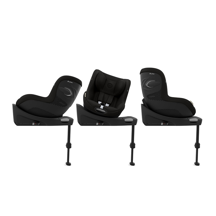 Κάθισμα αυτοκινήτου περιστρεφόμενο i-Size Sirona Gi ύφασμα Comfort μαύρο magic 