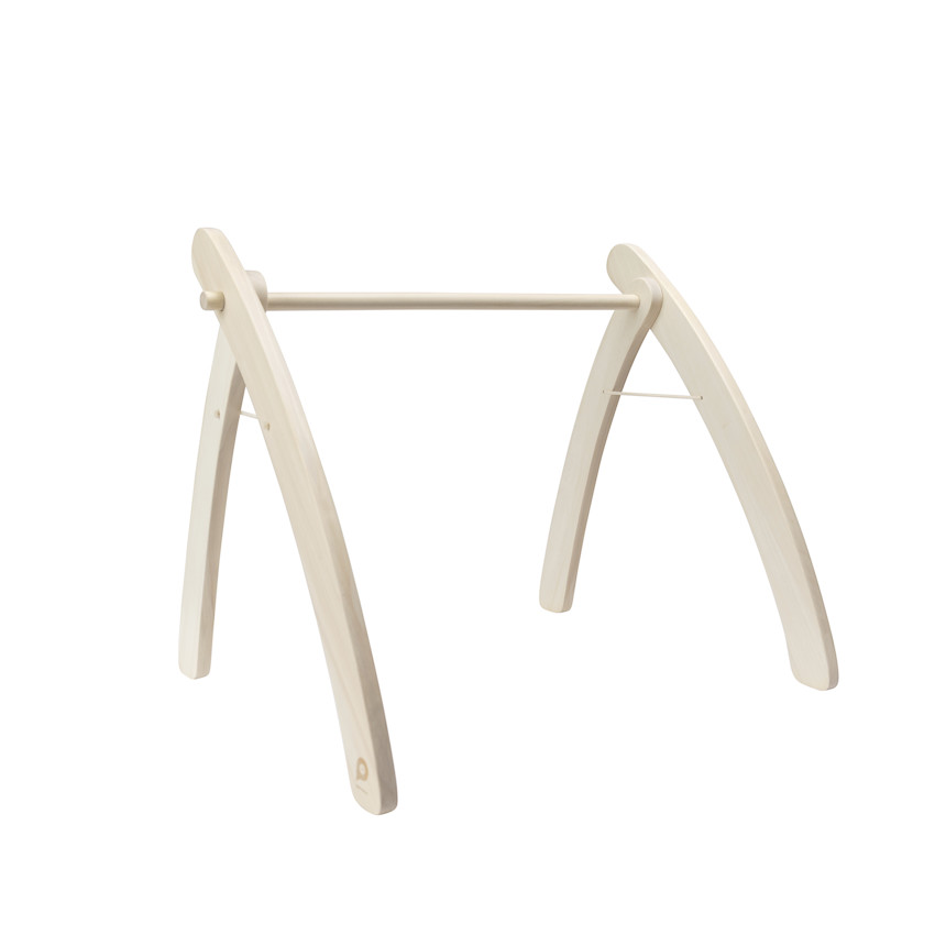 Ξύλινη πτυσσόμενη βάση δραστηριοτήτων σε φυσικό χρώμα 