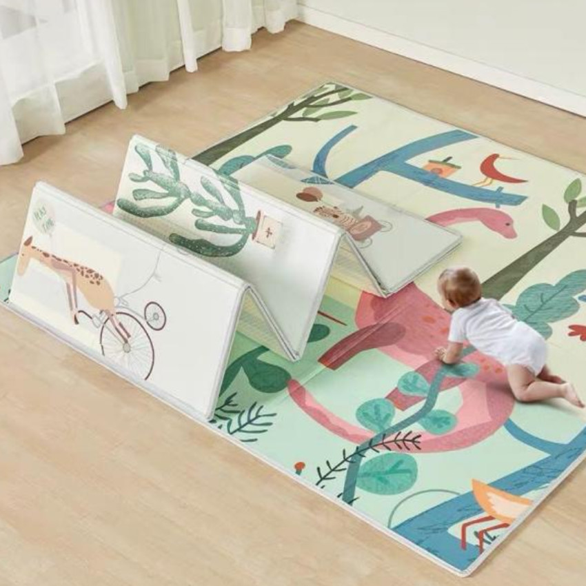 Αφρώδες παζλ δαπέδου αναδιπλούμενο διπλής όψεως 177 x 196 εκ 