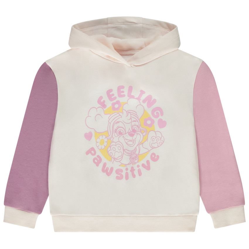 Φούτερ effet color block print Πατ