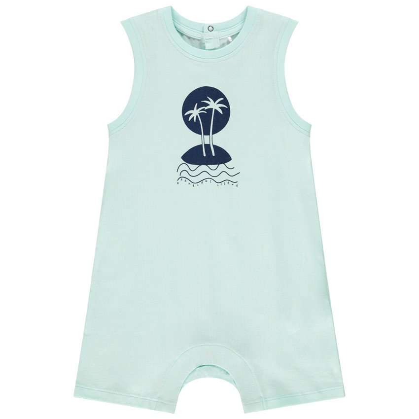 Combi κοντό σχέδιο νησί για bebe αγόρι 