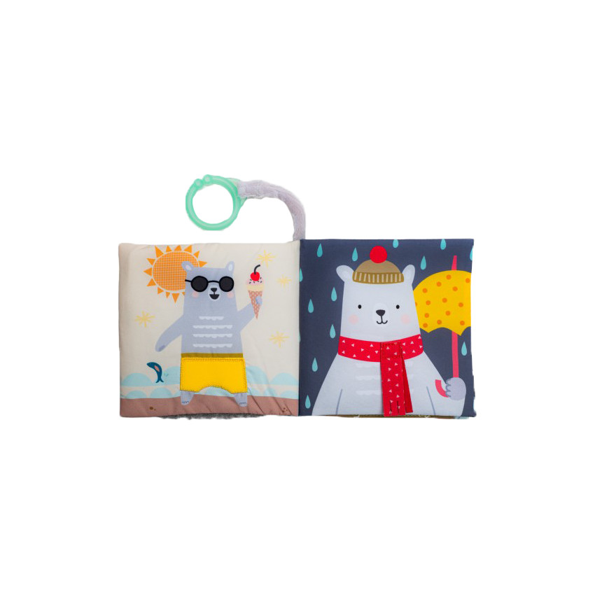 Μαλακό βιβλίο Taf Τoys What Does Paul Wear 