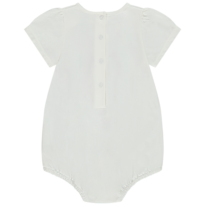 Κοντομάνικο ολόσωμο με αυτιά και print Marie Disney για bebe κορίτσι 