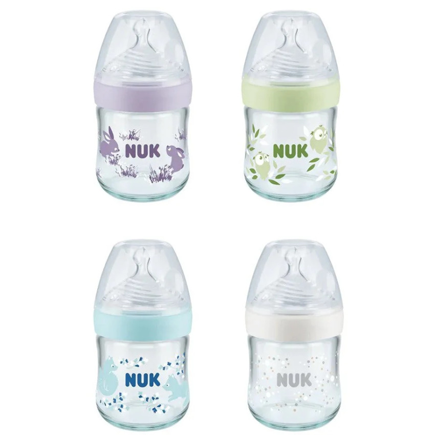 Μπιμπερο Nat.Sense Pp 150Ml Σιλικονης Μεγ.1S Temp.Control NUK 