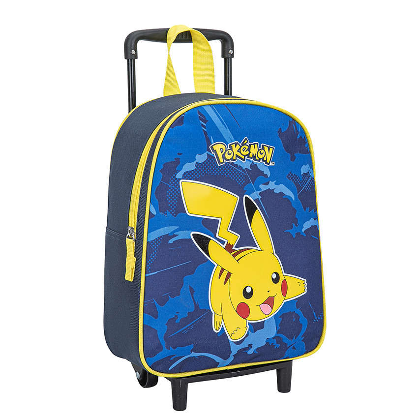 Sac à dos à roulettes Pikachu Pokémon - 43 cm 