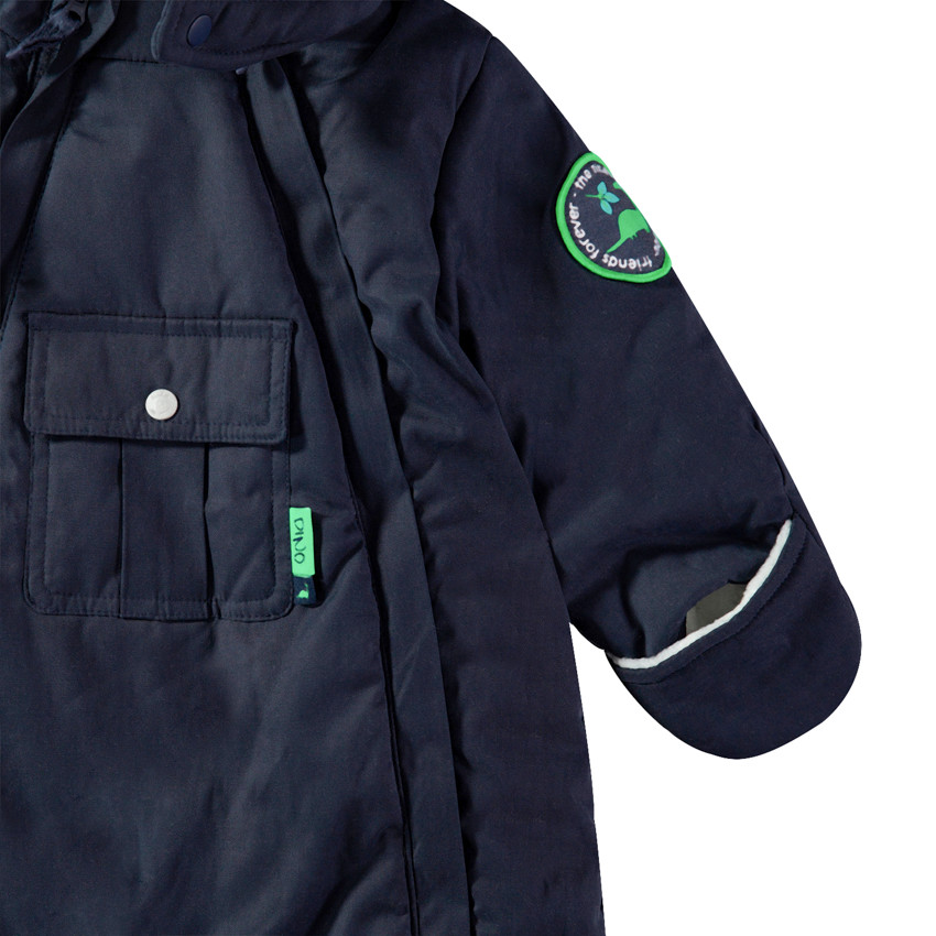 Φόρμα εξόδου με επένδυση sherpa και ανάγλυφο λοφίο 