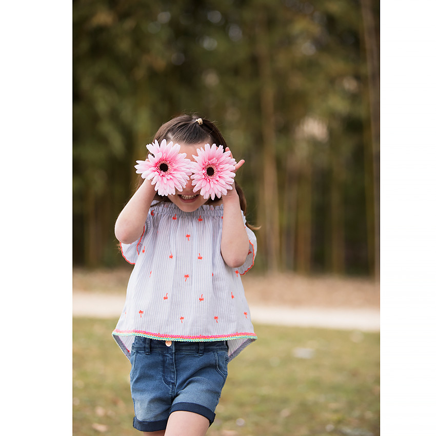 Short denim pour fille 