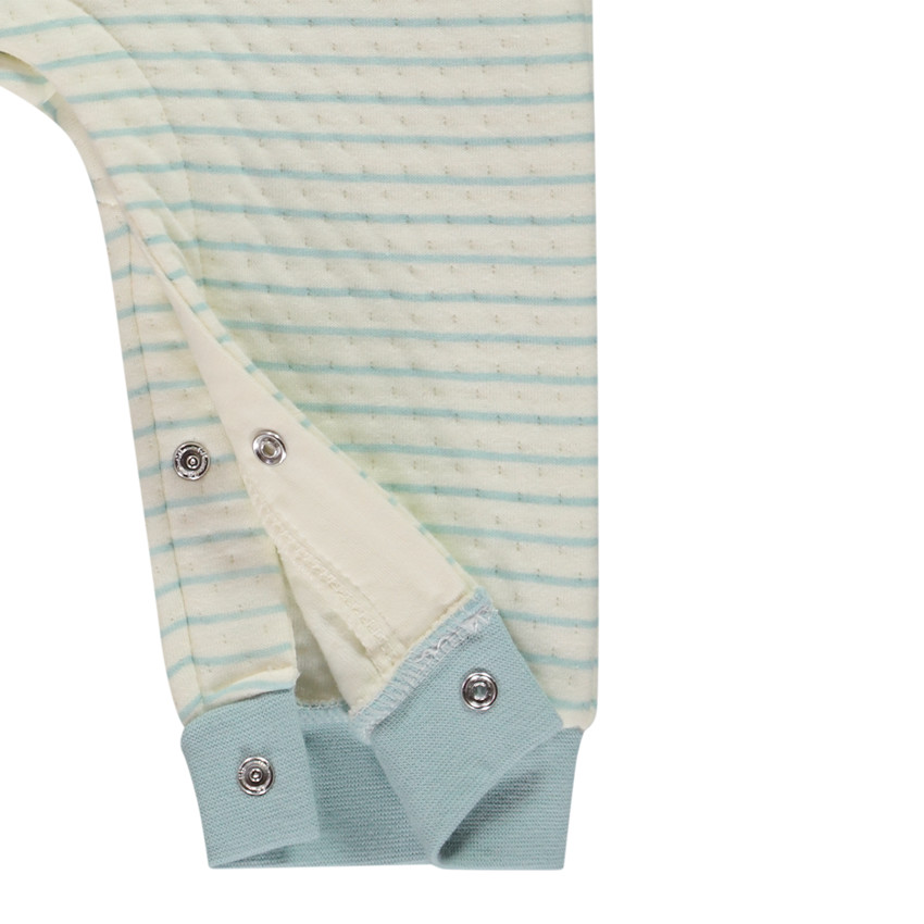 Σαλοπέτα πλεκτό με φαντεζί ριγέ σχέδιο για bebe αγόρι 