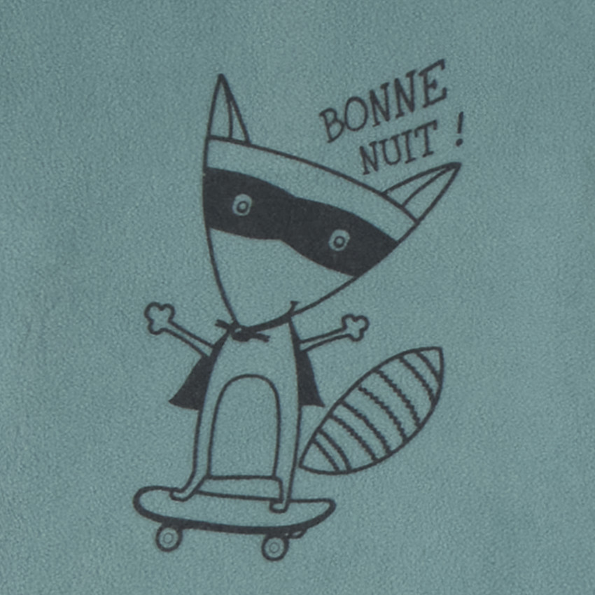 Set pyjama en micropolaire printé pour bébé garçon 