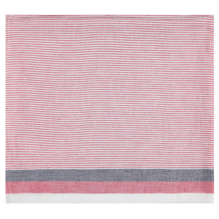 Φουλάρι από βουάλ ύφασμα με ρίγες 