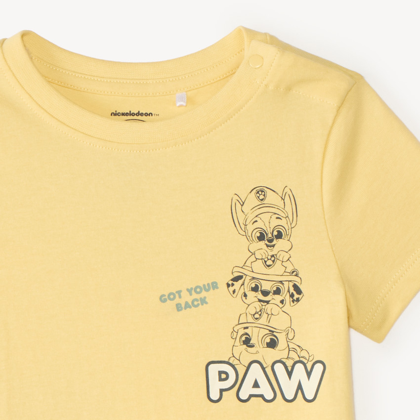 T-shirt à manches courtes oversize imprimé Pat' Patrouille pour bébé garçon 