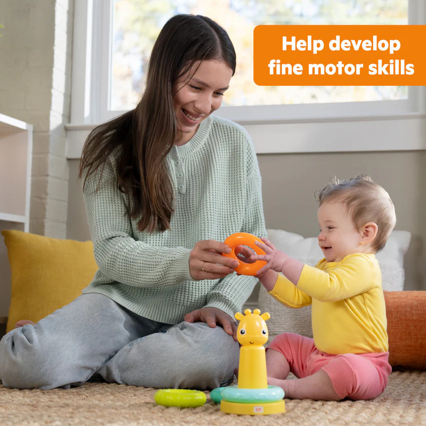 Παιχνίδι Bright Starts Giraffe Tower Stacking Toy 