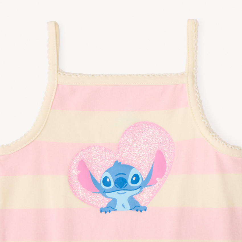 Σετ 3 κορσέδων με στάμπα Stitch Disney για κορίτσι μωρού 
