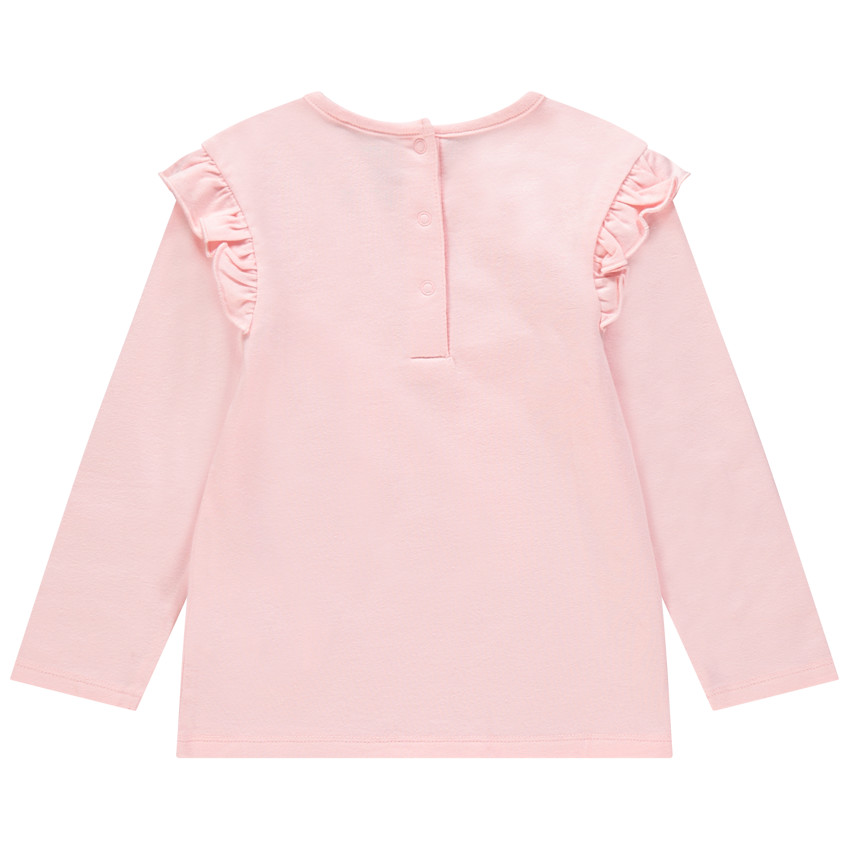 T-shirt manches longues en coton  bio print Simba et Nala Disney 