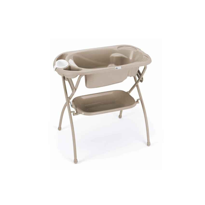 Cam μπανιέρα κit bango βάση-μπανιέρα και ράφι col v18 μπεζ 