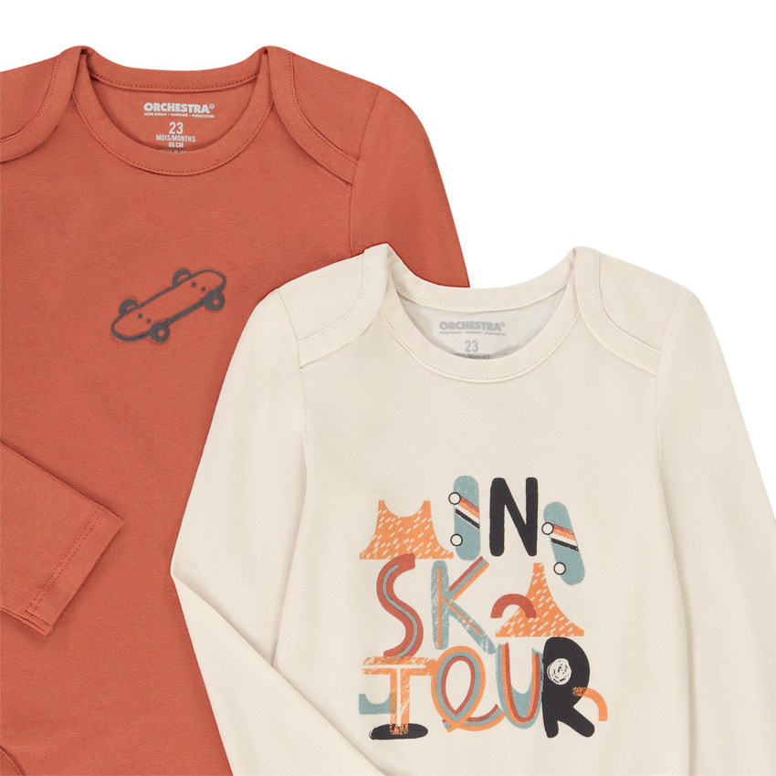 Σετ από 5 σώματα από jersey για μωρό αγόρι 