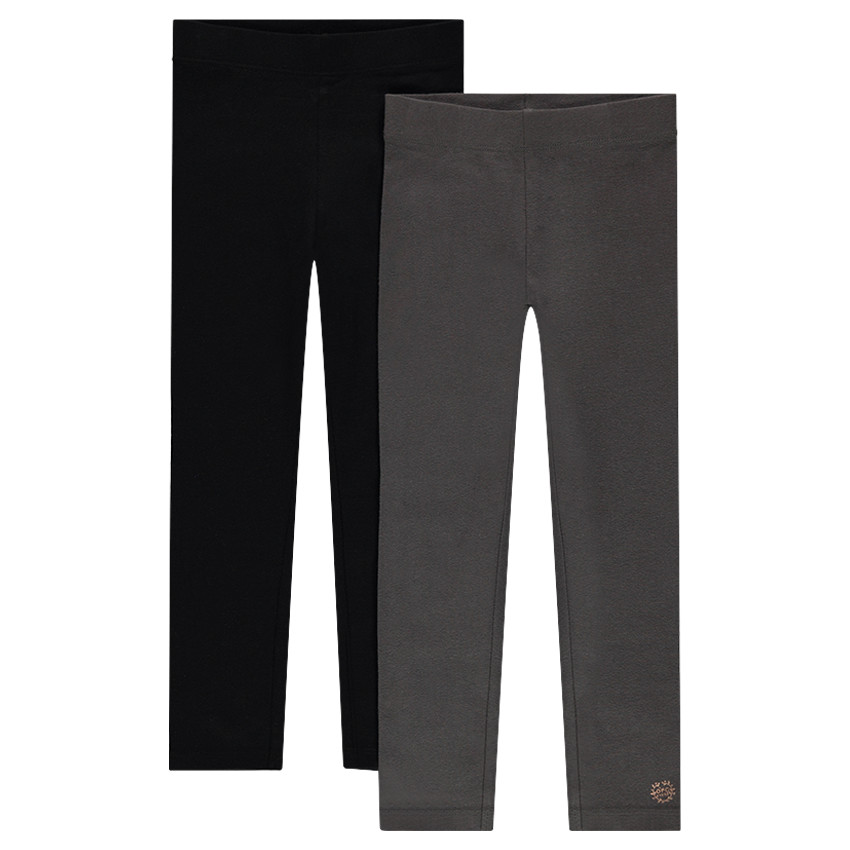 Σετ με 2 κολάν από ζέρσεϊ με τυπωμένο λογότυπο 