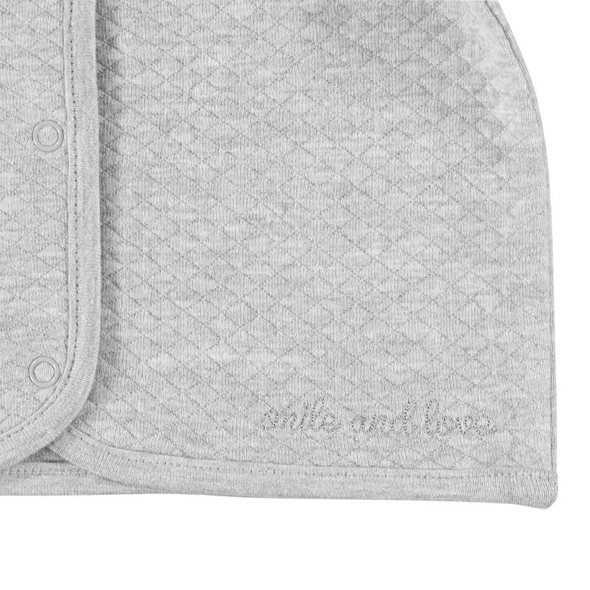 Ζακέτα από φανέλα με σχέδιο ρόμβους. 