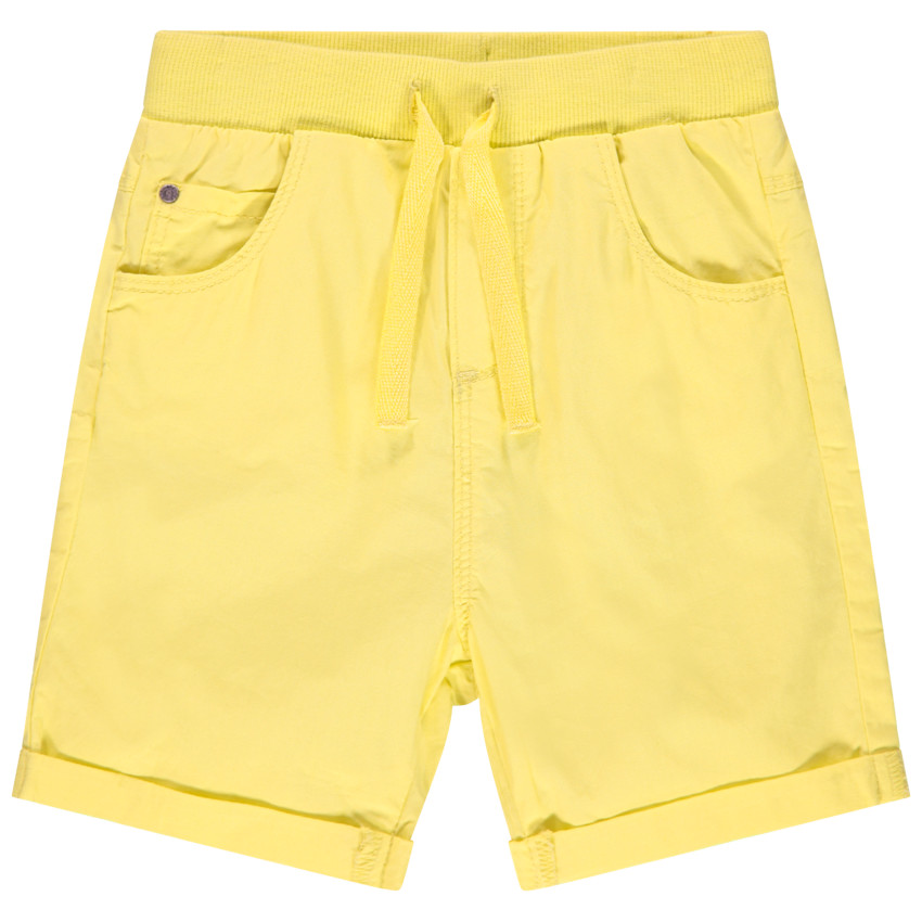  Βερμούδα με λάστιχο στη μέση και κορδόνια  