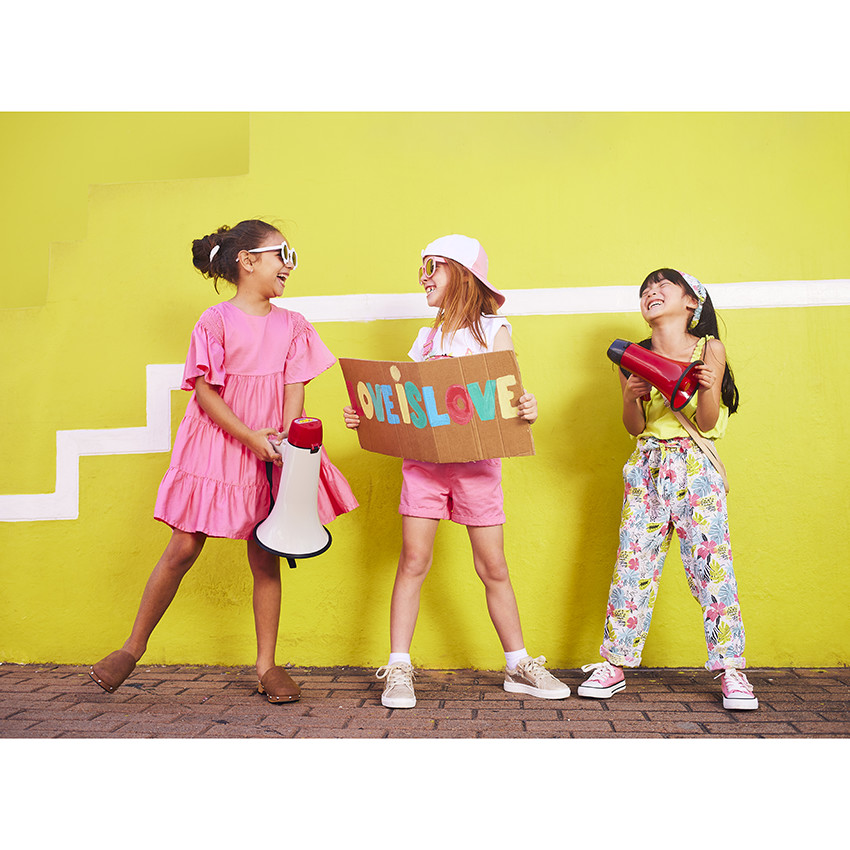 Κορδέλα με κόμπο από lyocel με εξωτικό σχέδιο για κορίτσι 