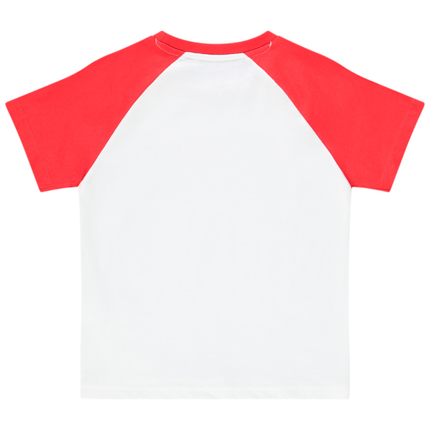 T-shirt κοντομάνικο με σχέδιο Xριστούγεννα με παγιέτες για αγόρι 