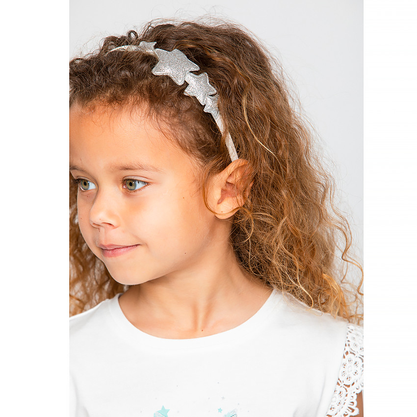 T-shirt manches courtes en dentelle pour fille  Additional T-shirt manches courtes en dentelle pour fille