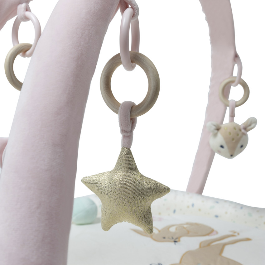 Χαλάκι δραστηριοτήτων βελουτέ Little Deer 