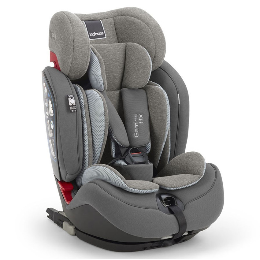 Καθισμα Αυτοκινητου Gemino I-Fix Gr.1/2/3 Stone Grey INGLESINA 