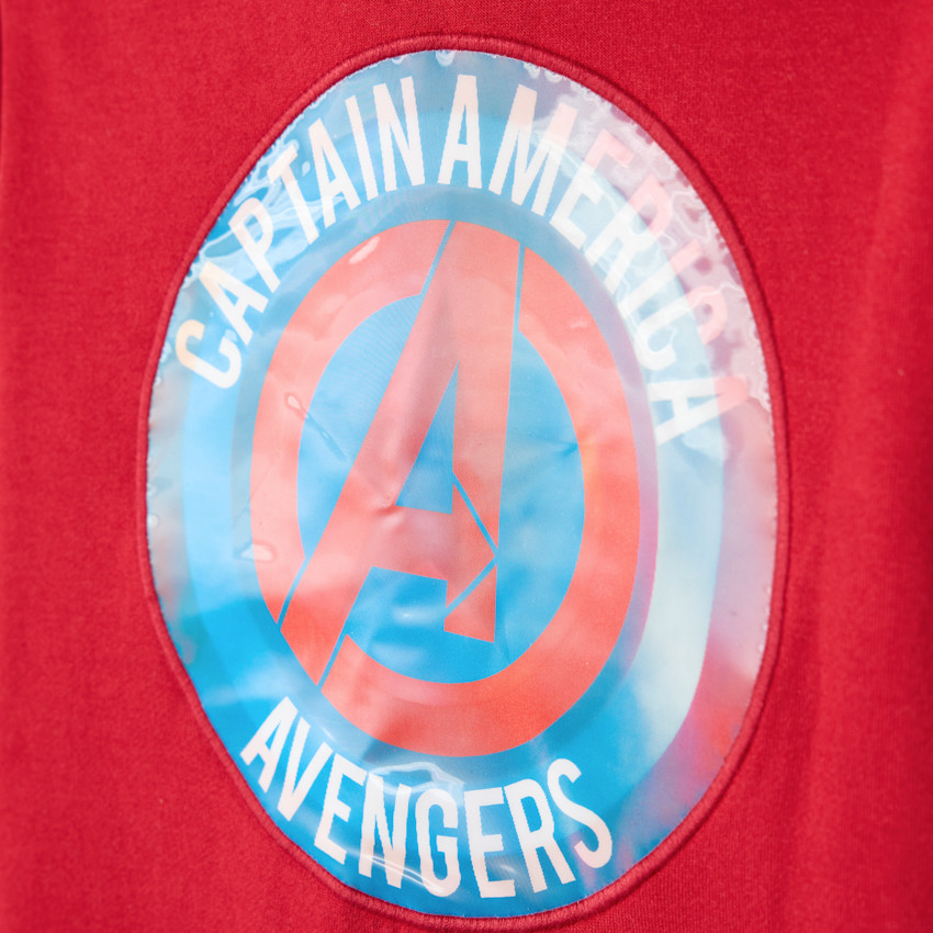 Sweat à print lenticulaire Captain America Marvel pour garçon 