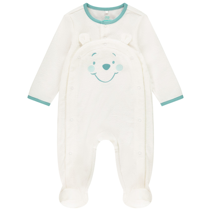 Φορμάκι μακρυμάνικο βελουτέ Winnie Disney για bebe αγόρι 