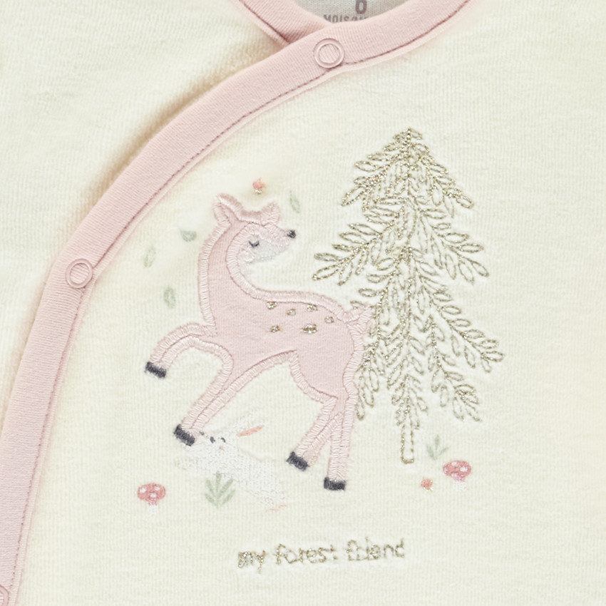 Φορμάκι βελουτέ με ασορτί αρκουδάκι για bebe κορίτσι διαφορετικές ανοιγμένες ανάλογα με την ηλικία 