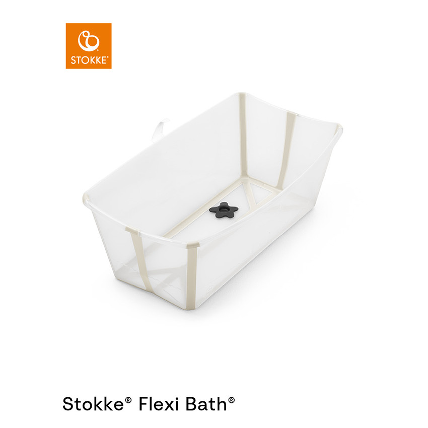 Πτυσσόμενη μπανιέρα Flexi Bath sandy beige για μωρά 0–4 ετών 
