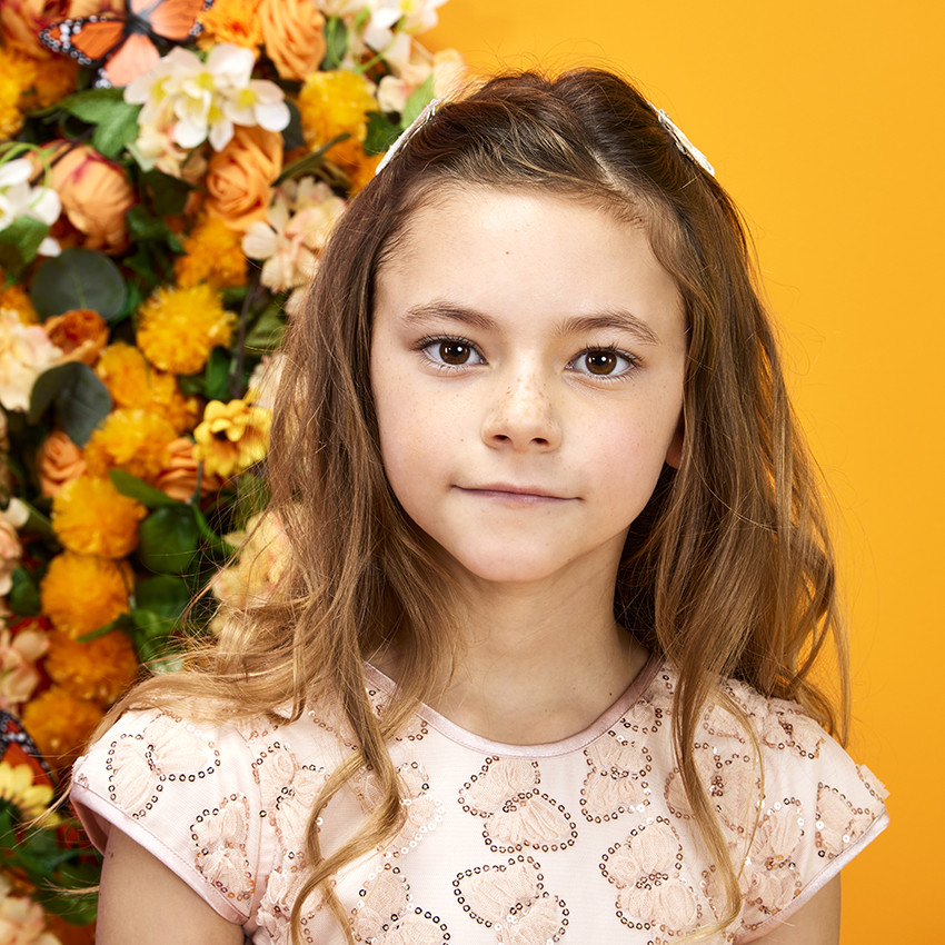 Γιορτινό φόρεμα με τούλι και παγιέτες πεταλούδες για κορίτσι 