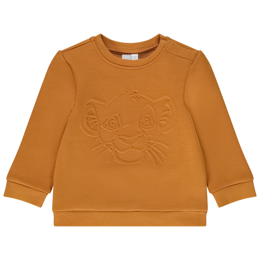 "Φούτερ με ανάγλυφο σχέδιο Simba Disney για μωρό αγόρι" 