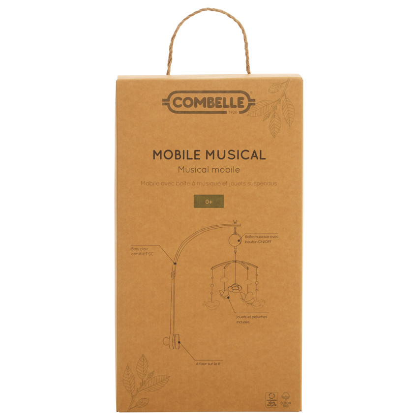 Μουσικό κινητό Περπατησιά Βουκολική ροζ 