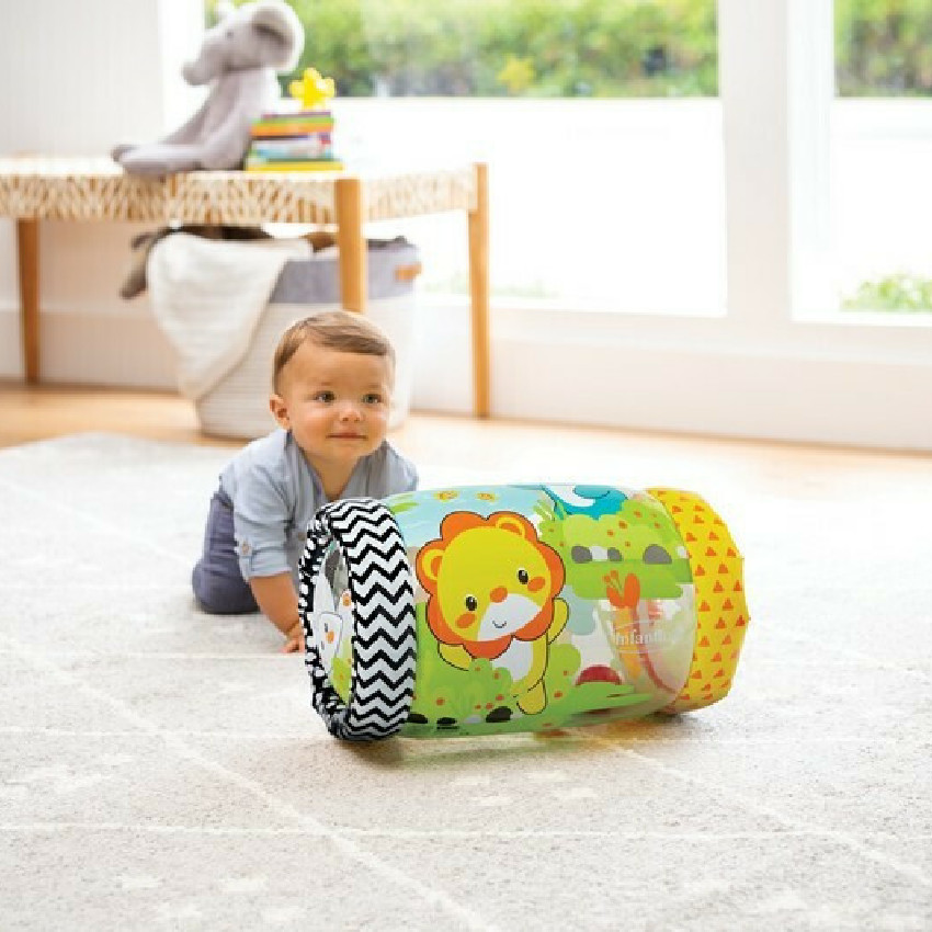 Παιχνιδι Δραστηριοτητων Jungle Peek & Roll INFANTINO 