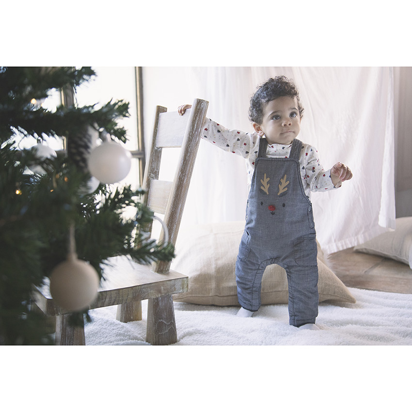 Σαλοπέτα μακρυά σχέδιο renne για bebe αγόρι 